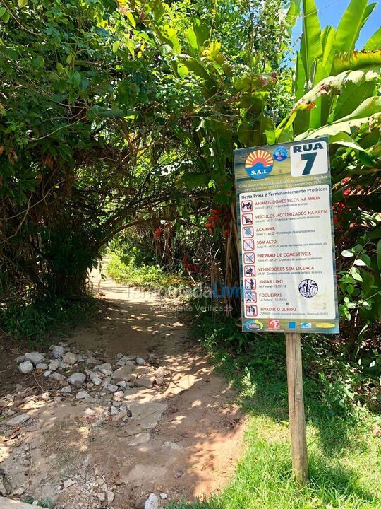 House for vacation rental in Ubatuba (Praia de Itamambuca)