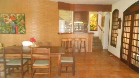 Martim de Sá house with 4 bedrooms, swimming pool on the sand