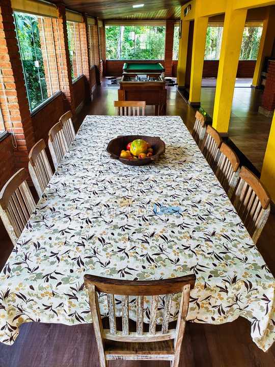 Chácara / sítio para aluguel de temporada em São Lourenço da Serra (Alto Padrão Piscina Adulto E Infantil 600 Mts da Rodovia I)