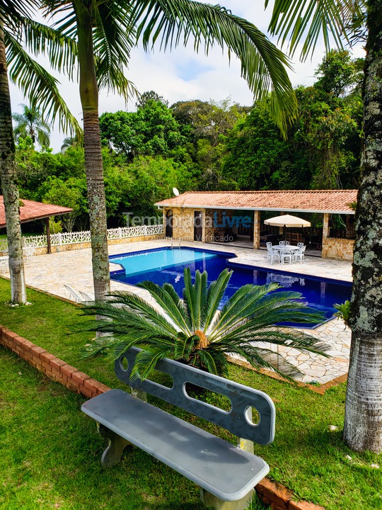 Chácara / sítio para aluguel de temporada em São Lourenço da Serra (Alto Padrão Piscina Adulto E Infantil 600 Mts da Rodovia I)