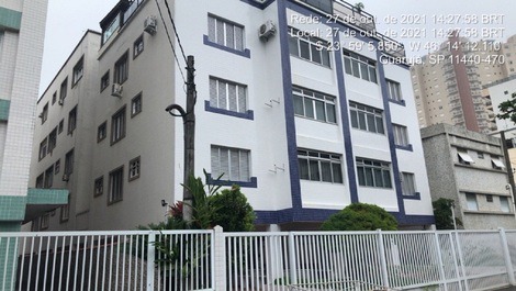 Vista da fachada do prédio