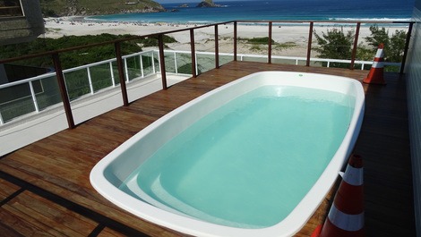 Belissimo Apto com vista para o mar