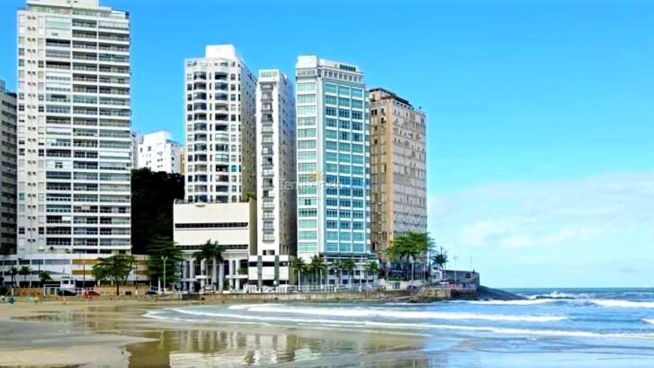 Apartment for vacation rental in Guarujá (Pitangueiras)