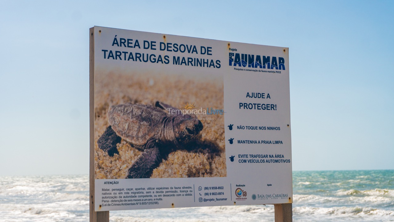 Casa para alquiler de vacaciones em Camocim (Praia do Maceió)