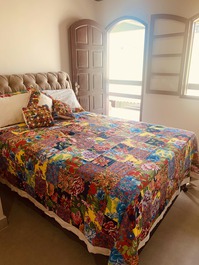 Confortável casa de 4 quartos com ar condicionado