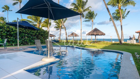 Beira-mar Oka Bungalow with 05 rooms in Muro Alto