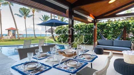 Beira-mar Oka Bungalow with 05 rooms in Muro Alto