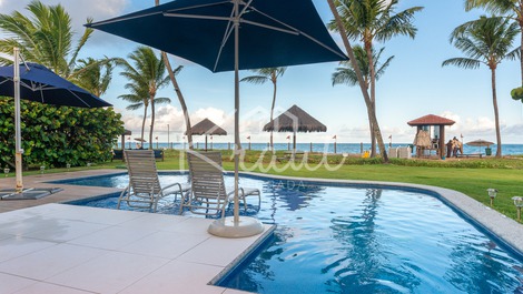 Beira-mar Oka Bungalow with 05 rooms in Muro Alto