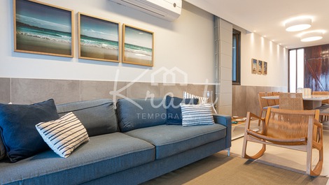 Beira-mar Oka Bungalow with 05 rooms in Muro Alto