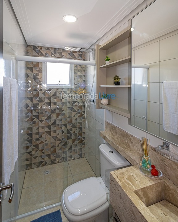 Apartamento para aluguel de temporada em Praia Grande (Vila Tupi)