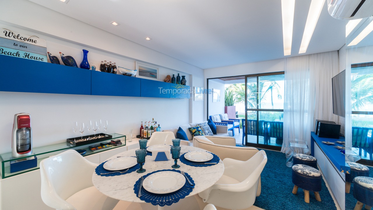 Apartamento para aluguel de temporada em Ipojuca (Praia do Cupe)