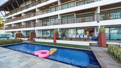 Flat Beira-mar Piscinas Naturais Porto de Galinhas