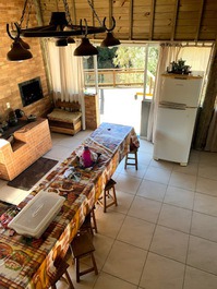 Country house with ample space for parties.