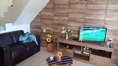 Casa de piscina de temporada amueblada en alquiler en Praia do Forte