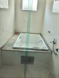 Great house overlooking the beach and overlooking the island of Florianópolis, capital of Santa Catarina