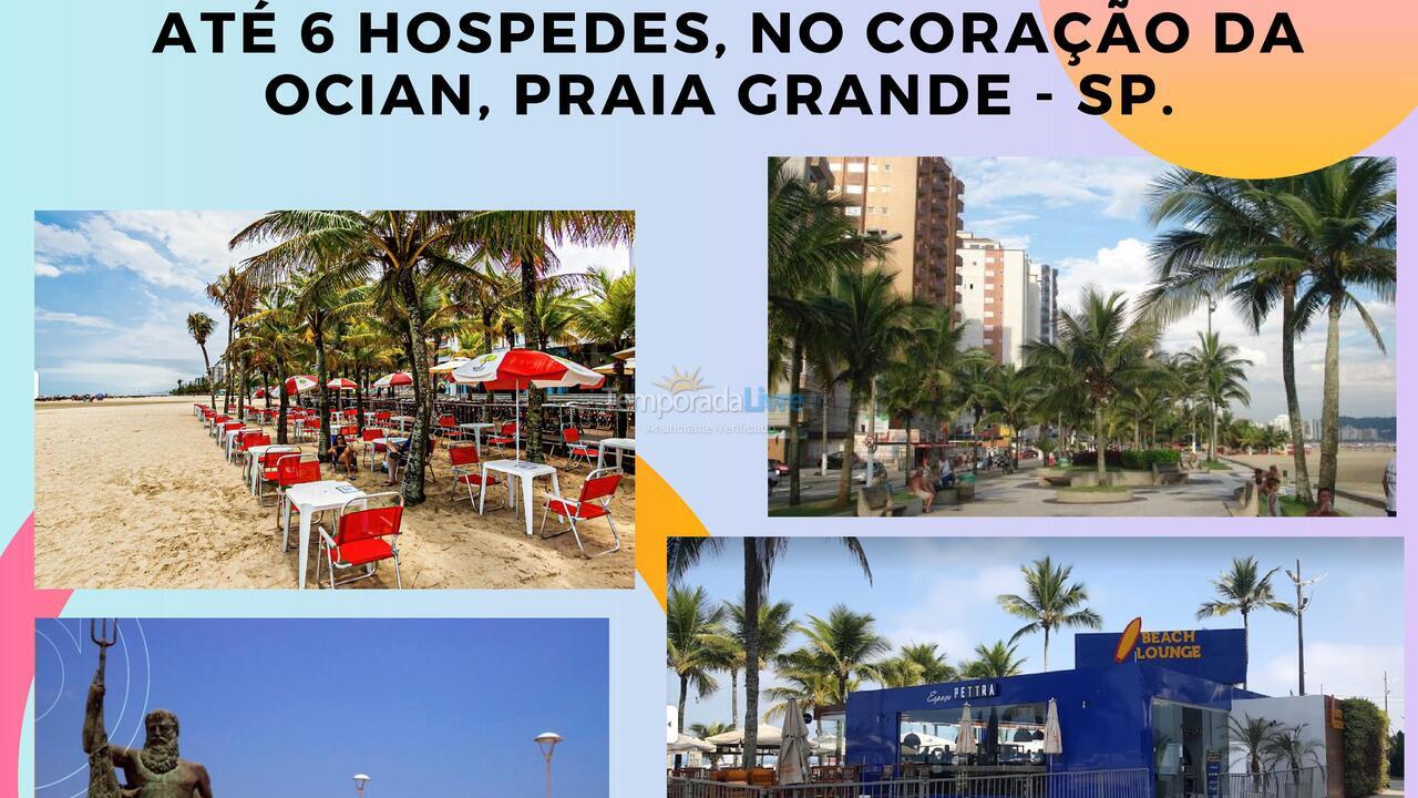 Apartamento para aluguel de temporada em Praia Grande (Ocian)