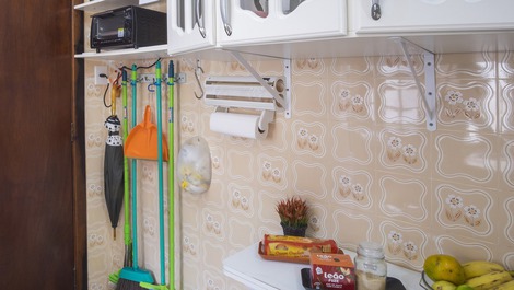 Apartment of 61.09m2, 100m from Praia Grande, in Ubatuba (SP).