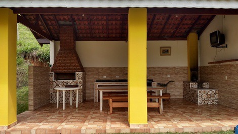 Vista da área da churrasqueira!