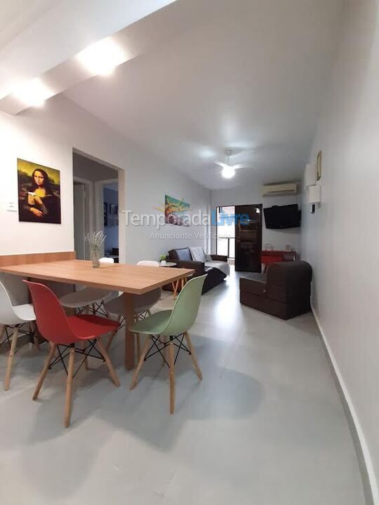 Apartamento para alquiler de vacaciones em Praia Grande (Canto do Forte)
