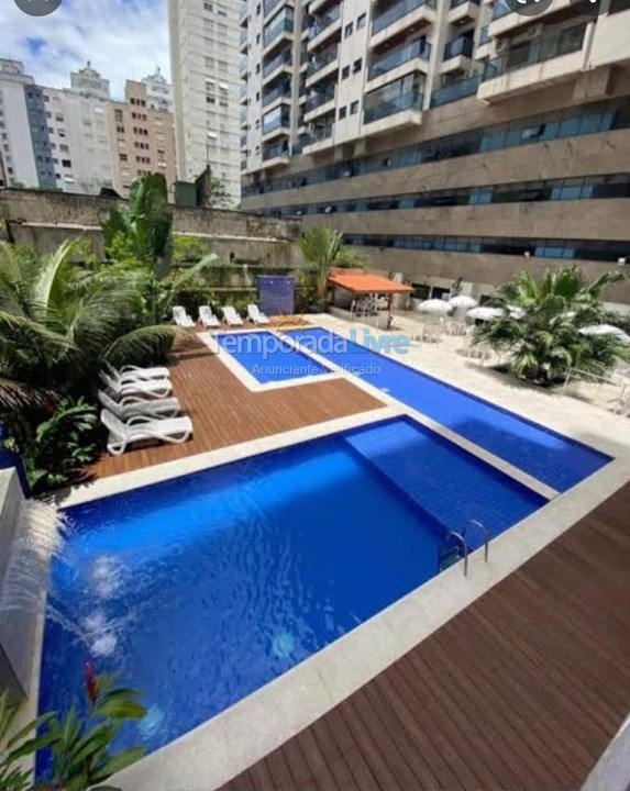 Apartamento para alquiler de vacaciones em Guarujá (Pitangueiras)