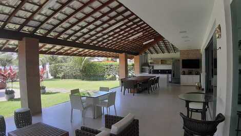 Varanda com área gourmet