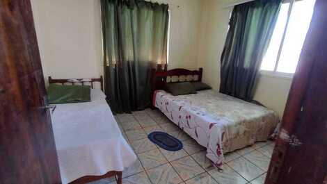 Apto 2 dormitorios, 1 bw, 50m del mar, balcón con barbacoa