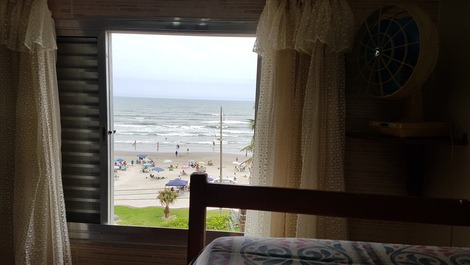 Vista de um dos quartos 