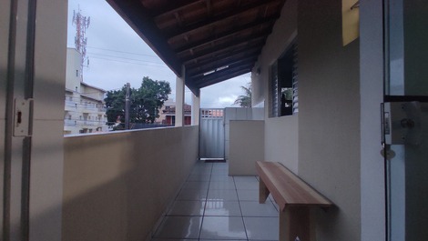 Casa a 120 metros da praia.