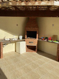 Área da churrasqueira 