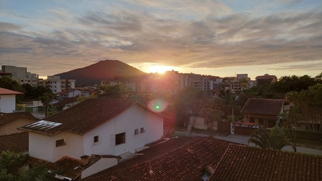 Varandas com vista do sol nascente