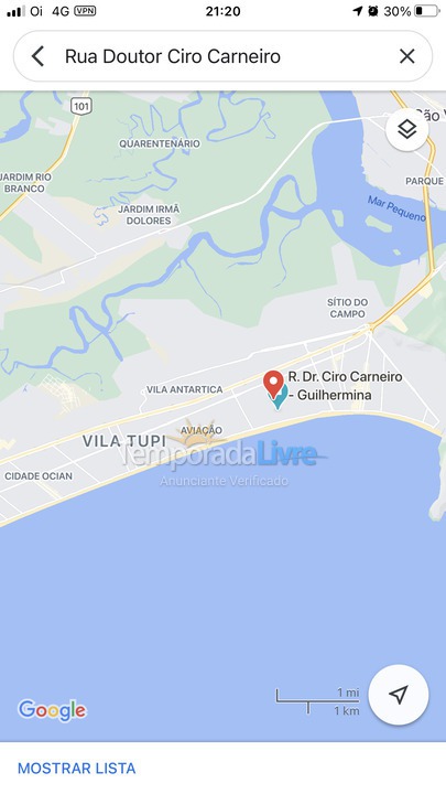 Apartment for vacation rental in Praia Grande (Guilhermina)