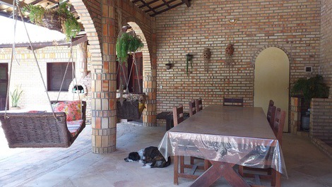 Vista do apartamento com area esterna