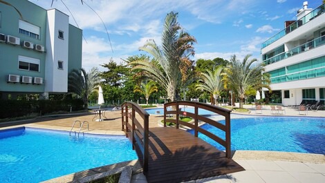 Lindo apartamento! 2 quartos, no Centrinho dos Ingleses – A11