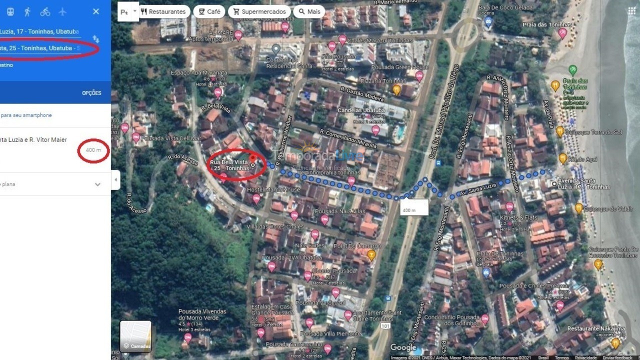 Casa para aluguel de temporada em Ubatuba (Praia das Toninhas)