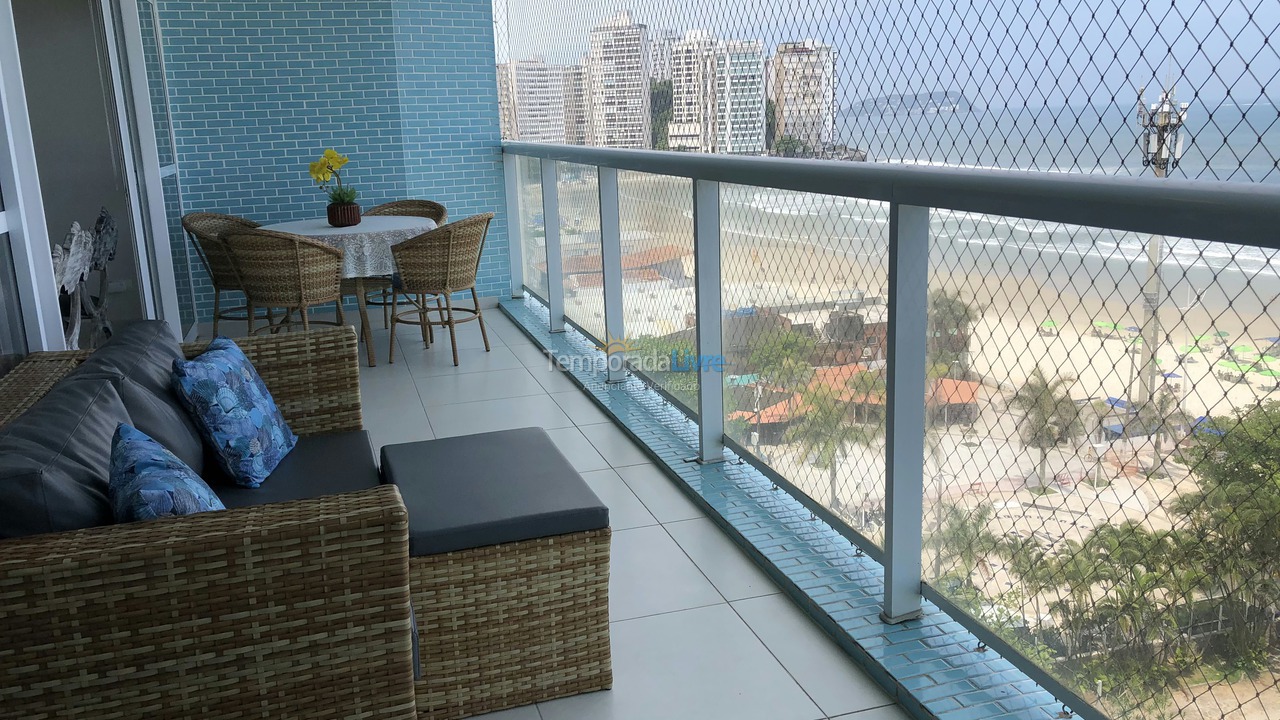 Apartamento para aluguel de temporada em Guarujá (Pitangueiras)
