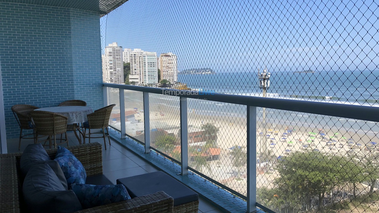 Apartamento para aluguel de temporada em Guarujá (Pitangueiras)