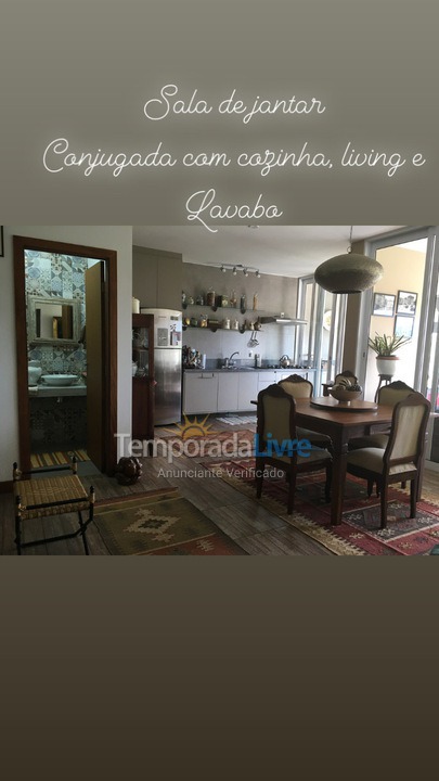 Casa para aluguel de temporada em Brotas (Caju)