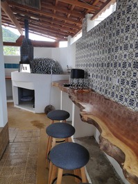 Casa muy cómoda en Ubatuba a 300 metros de la playa de Perequê Mirim