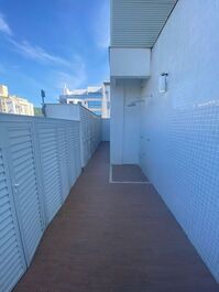 Box de praia e chuveiro