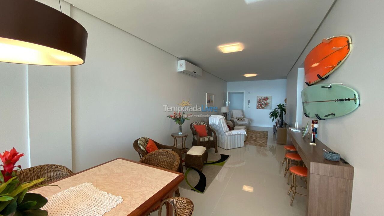 Apartamento para aluguel de temporada em Governador Celso Ramos (Praia de Palmas)