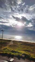 Vista encantadora, justo en la arena.