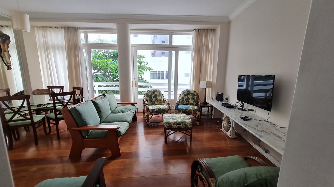 Apartamento para alquiler de vacaciones em Guarujá (Pitangueiras)