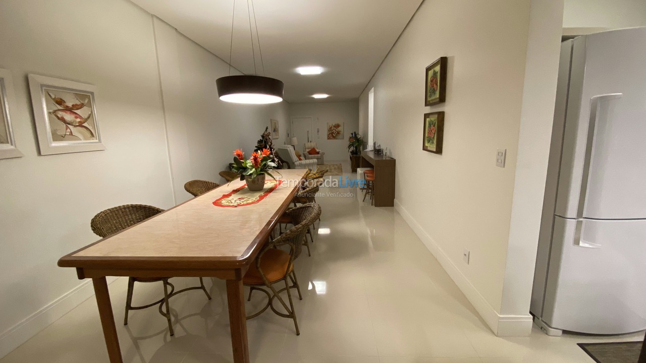 Apartamento para aluguel de temporada em Governador Celso Ramos (Praia de Palmas)