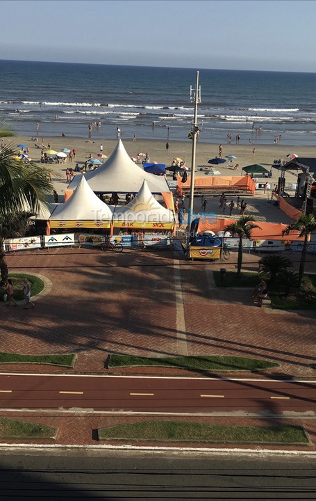 Apartamento para aluguel de temporada em Praia Grande (Praia do Caiçara)