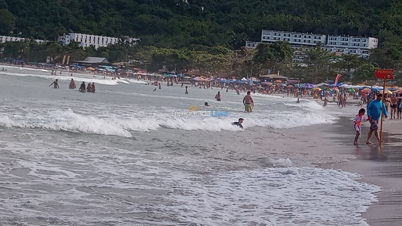 Apartment for vacation rental in Ubatuba (Praia das Toninhas)