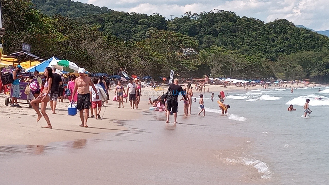 Apartment for vacation rental in Ubatuba (Praia das Toninhas)