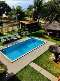Chácara Meaípe Guarapari 11Suítes Ar Frigobar Tv Piscina Churrasqueira