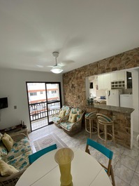 Apartment for rent in Guarujá - Enseada