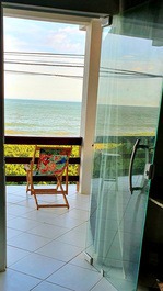 Maravillosa y cómoda casa junto al mar en una zona tranquila.