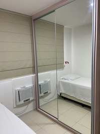 Todos os quartos com ar condicionado 
